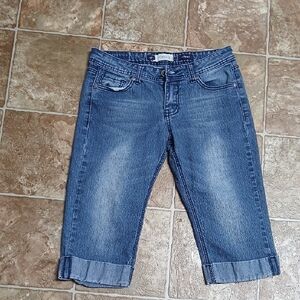 Vigold Bermuda Cuffed Denim Jean Shorts Size 9/10